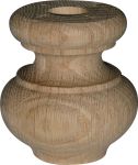 Holzfuß antiker, Möbelfuß antik, Eiche, Ø 70mm, Möbelfuss Holz